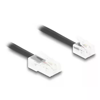 Cable telefónico DeLOCK 5 m negro 88481 RJ-11 RJ-45