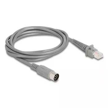 Cable de red DeLOCK 90167 RJ-50 borne de conexión de 8 polos 2 m gris