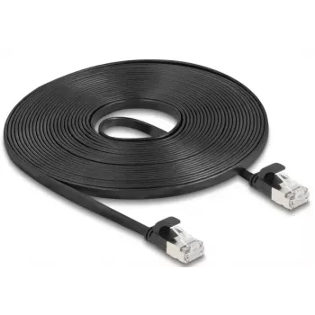 Cable de red DeLOCK 81168 RJ-45 Cat6a 7,5 m negro