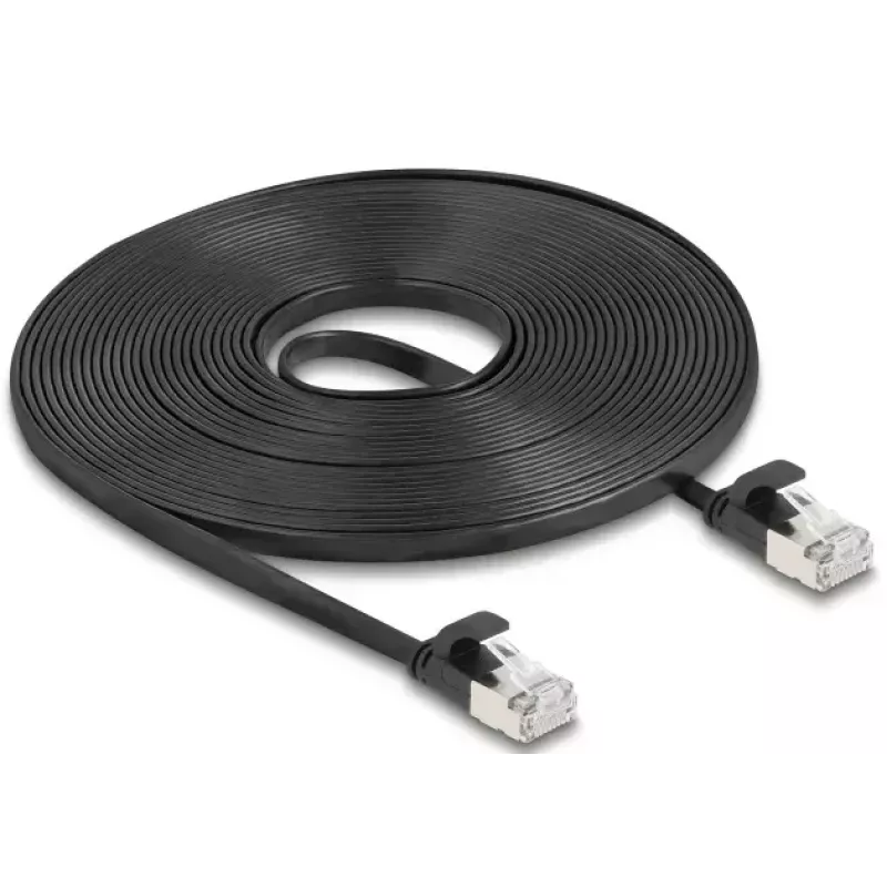 Cable de red DeLOCK 81168 RJ-45 Cat6a 7,5 m negro