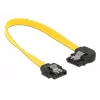 Cable SATA DeLOCK 83958 0,2m SATA 7 pines negro amarillo