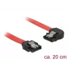 Cable SATA DeLOCK 83962 0,2 m SATA 7 pines rojo