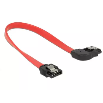 Cable SATA DeLOCK 83967 0,2 m SATA 7 pines negro rojo