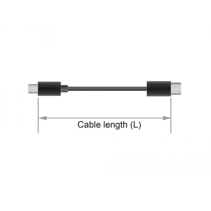 Cable de audio 3,5 mm DeLOCK 85568 2 m negro