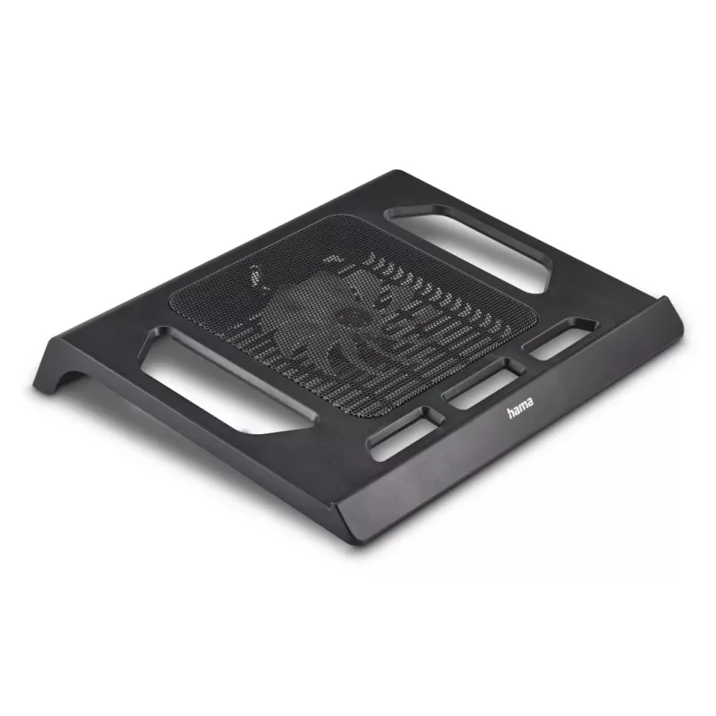 Hama Base de refrigeración para portátil negra 39,6 cm (15,6