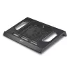 Hama Base de refrigeración para portátil negra 39,6 cm (15,6