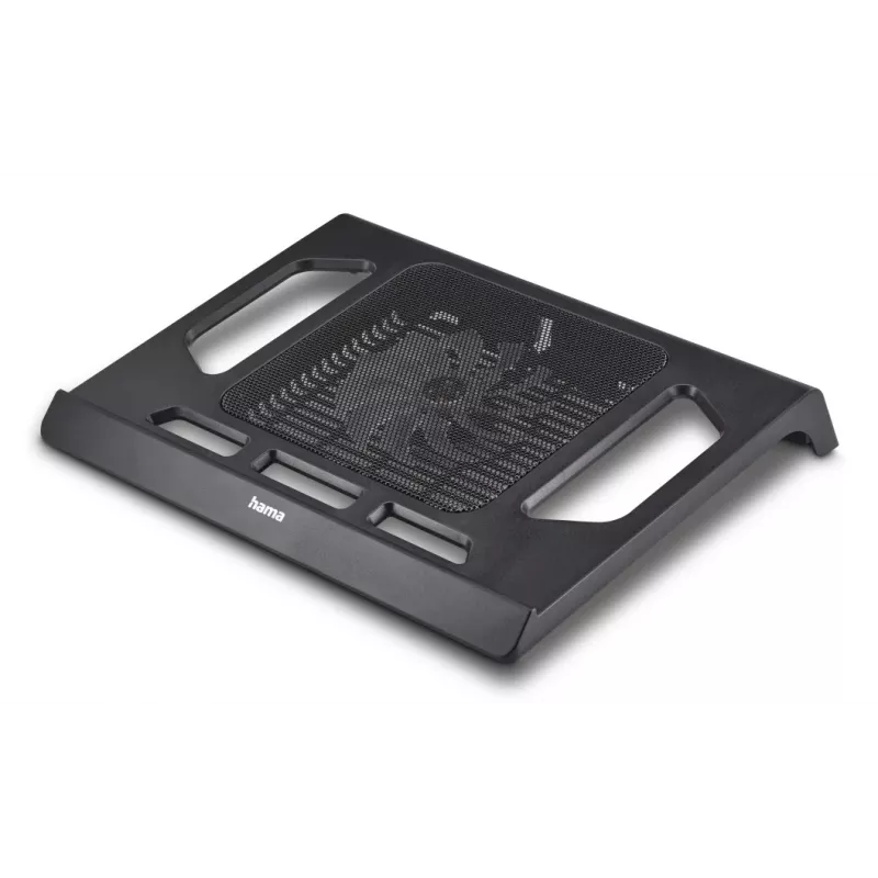 Hama Base de refrigeración para portátil negra 39,6 cm (15,6