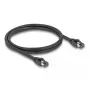 Cable de red DeLOCK RJ45 Cat.8.1 S/FTP 1 m hasta 40 Gbit/s negro