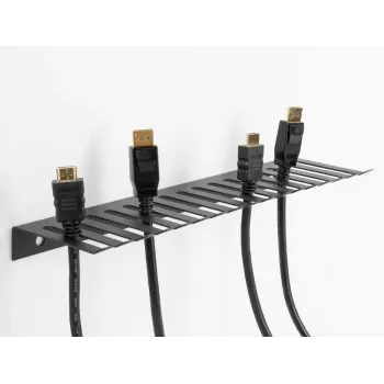 Soporte para cables DeLOCK 325 x 90 mm negro