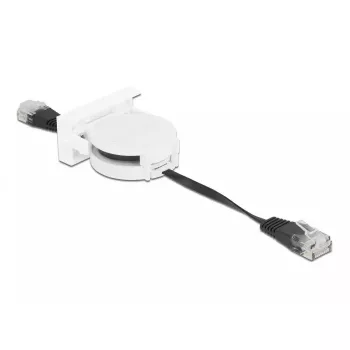 Cable de red pasacables DeLOCK Easy 45 módulo RJ45 Cat.5e negro
