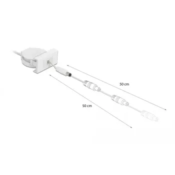 Cable de alimentación retráctil DeLOCK Easy 45 módulo 81377