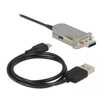 Cable USB DeLOCK 50 m USB 3.0-A + USB Micro-B