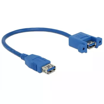 Cable USB DeLOCK 0,25 m 2x USB 3.0-A