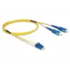 Cable de fibra óptica DeLOCK 1 m LC-SC 84609