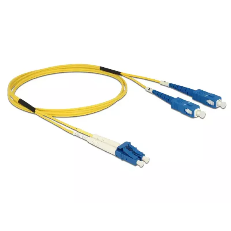 Cable de fibra óptica DeLOCK 1 m LC-SC 84609