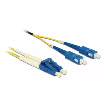 Cable de fibra óptica DeLOCK 1 m LC-SC 84609
