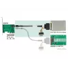 Cable DeLOCK 0,75 m SFF-8643/U.2 SFF-8639+SATA