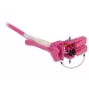 Cable de fibra óptica DeLOCK 85135 5 m LC rosa