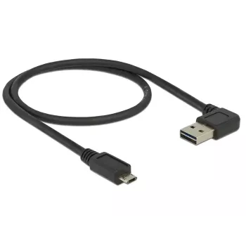 Cable USB DeLOCK 0,5 m USB2.0-A USB2.0 Micro-B