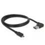 Cable USB DeLOCK 85165 USB 2.0 1 m USB A Micro-USB B negro