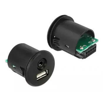 Cable USB DeLOCK 85718 1,5 m USB A negro