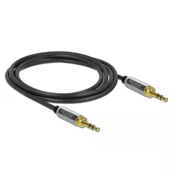 Cable de audio 3,5 mm DeLOCK 85786 2 m negro gris