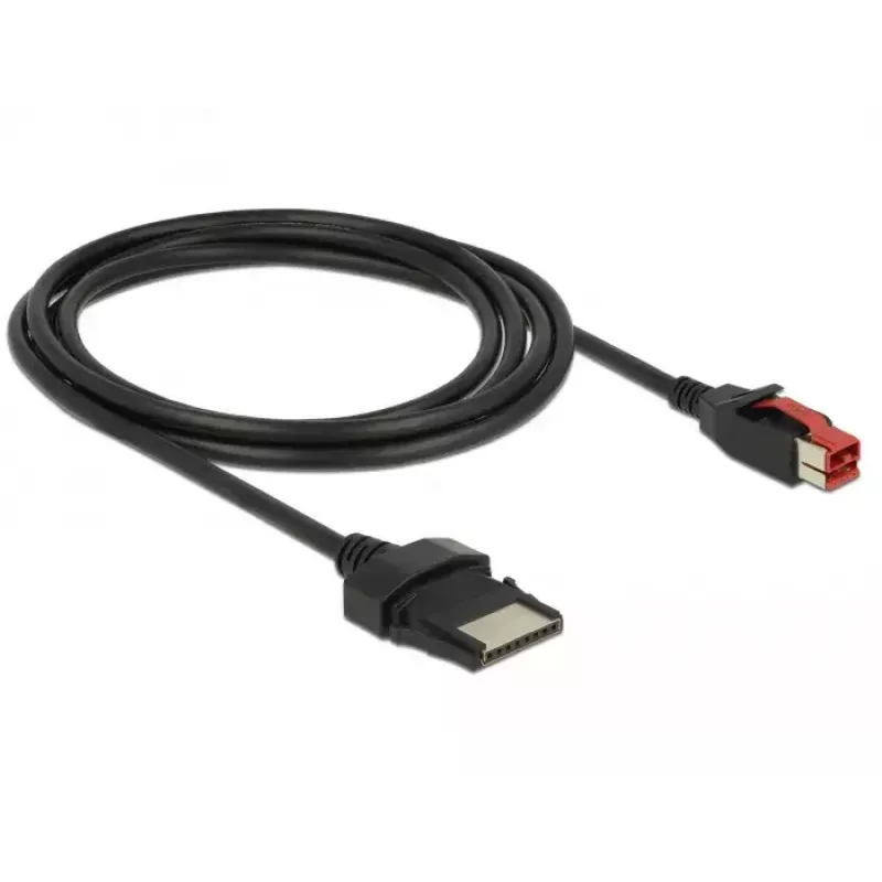 Cable de alimentación DeLOCK 85478 2 m PoweredUSB negro