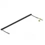 Cable de extensión de audio DELOCK 85834 — conector macho 3,5 mm a conector hembra 3,5 mm, contactos dorados, 5 m, negro