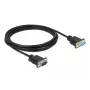 Cable serie DeLOCK 86617 negro 3 m