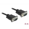 Cable serie DeLOCK 86618 negro 4 m