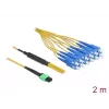 Cable de fibra óptica MPO hembra a 12 x SC simplex macho DeLOCK 84871