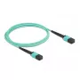Cable de fibra óptica MPO hembra a MPO hembra 12 fibras DeLOCK 86957