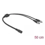 Divisor de cable DeLOCK 86571 cable divisor DC 5,5 x 2,1 mm