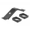 Panel de gestión de cables DeLOCK 10 pulgadas 1HE negro con ganchos
