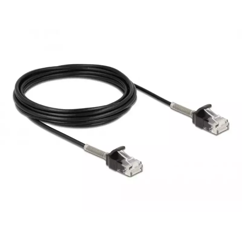Cable conector macho RJ45 a conector macho RJ45 con protección antiacodamiento DeLOCK 87021