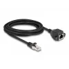 Cable alargador RJ50 DeLOCK conector macho a conector hembra S/FTP 3 m negro