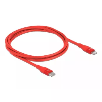 Cable de datos y carga USB Type-C a Lightning DeLOCK 86634