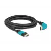 Cable HDMI DeLOCK 86993 3 m HDMI Type-A estándar negro azul