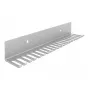 Sujetacables DeLOCK 318 x 65 mm montaje en pared gris