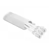 Canaleta de cables DeLOCK 20885 montaje bajo mesa 63 x 28 mm blanco 2 uds.