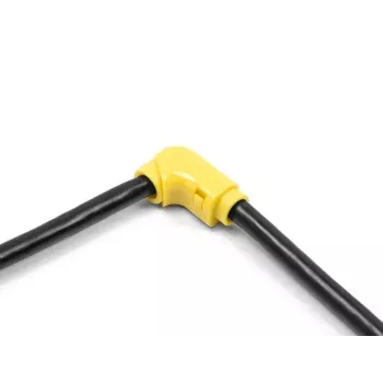 Clip para cables DeLOCK 88123 amarillo 8 uds. universal