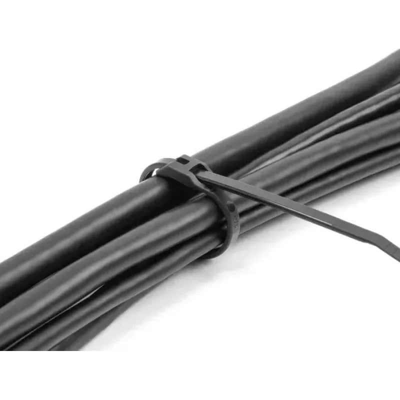 Brida para cables reutilizable DeLOCK 19467 poliamida negra 150 mm 100 uds.