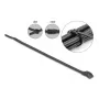 Brida para cables reutilizable DeLOCK 19467 poliamida negra 150 mm 100 uds.