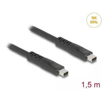 Cable DisplayPort DeLOCK 1,5 m Mini DisplayPort negro 81177