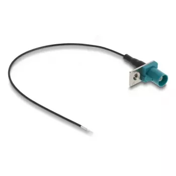 Cable coaxial DELOCK 90725, conector FAKRA Z – 0,2 m, 1,13/0,2