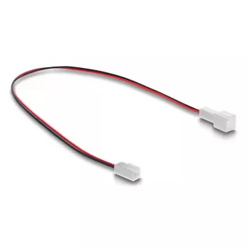 Extensión de cable para sistema de refrigeración de ordenador DELOCK 90869 — PVC, 1,3 mm de diámetro, negro/rojo/blanco