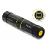 Adaptador de acoplamiento DELOCK conector hembra RJ45 a conector hembra RJ45 con rosca M23, Cat.6a/Cat.7, IP68, negro