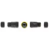 Adaptador de acoplamiento DELOCK conector hembra RJ45 a conector hembra RJ45 con rosca M23, Cat.6a/Cat.7, IP68, negro