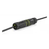 Adaptador de acoplamiento DELOCK conector hembra RJ45 a conector hembra RJ45 con rosca M23, Cat.6a/Cat.7, IP68, negro