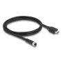 Cable DELOCK M12 codificado A de 17 polos (conector hembra) a HDMI (conector macho) — 1 m, negro